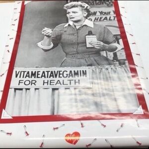 Vintage Vitameatavegamin Poster